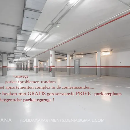 Romana - Direct Aan Zee - Incl Prive Parkeerplaats In Parkeergarage! Apartment Denia